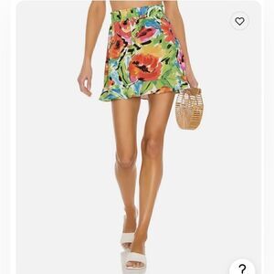 Show Me Your Mumu Roman Ruffle Skirt